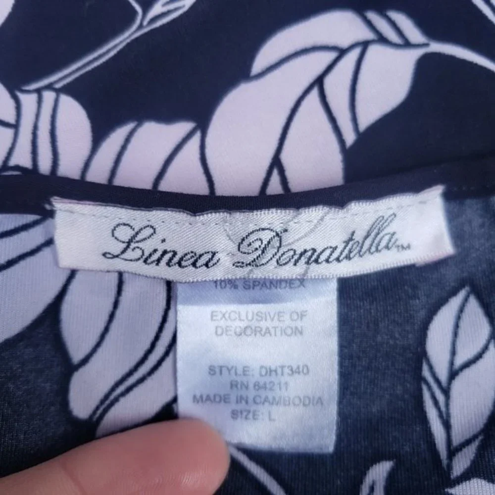 Linea Donatella Floral Nightie / Intimates Cami - Size L
